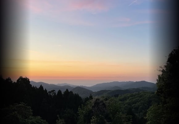 日本が世界に誇る「山陰海岸」を望む