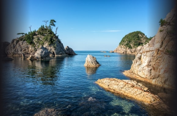 美しい町、岩美町